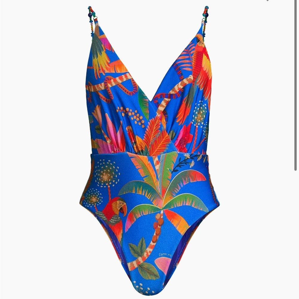 Macaw Party One-Piece Swimsuit